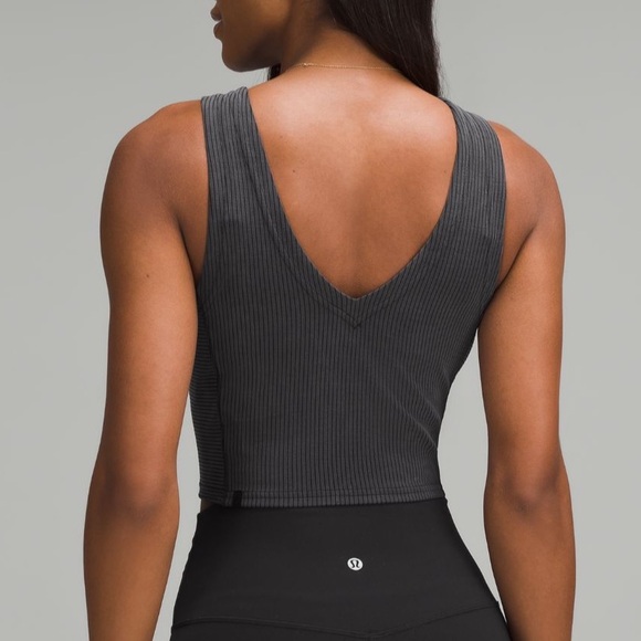 Lululemon Ribbed Softstreme Cropped Tank - Picture 3 of 6